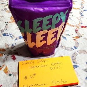 Sleepy sleep bath salts